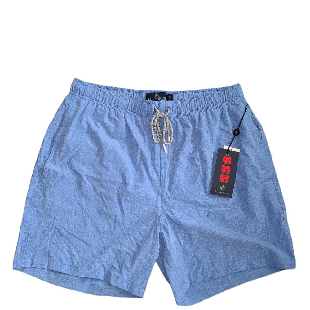 Rainforest Shorts Men’s  , stretch  ,color blue ,sz:M